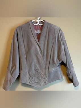 Vintage 1980’s Leather Attic Suede Leather Jacket